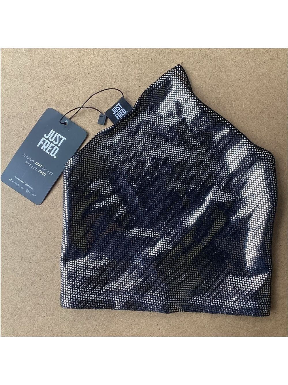 Just Fred NWT Disco Bandana for pets